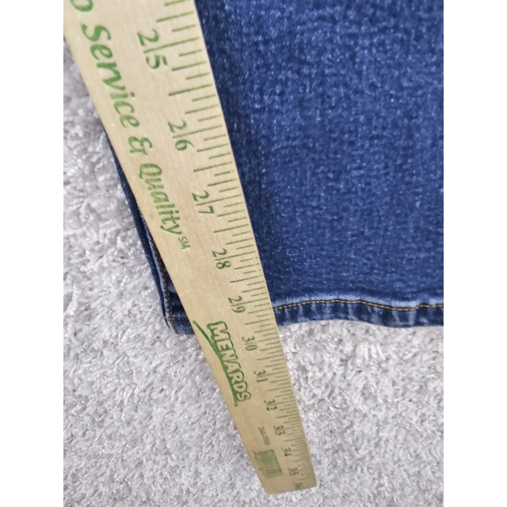 Vtg Levis 350 Relaxed Straight Jeans Womens‎ 6m (27x29) Bootcut Blue Denim Jeans - Picture 7 of 15
